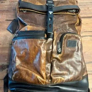 TUMI alpha bravo 92388DB2 レザー　ブラウン TUMI alpha bravo 92388DB2 Leather Brown | eBay